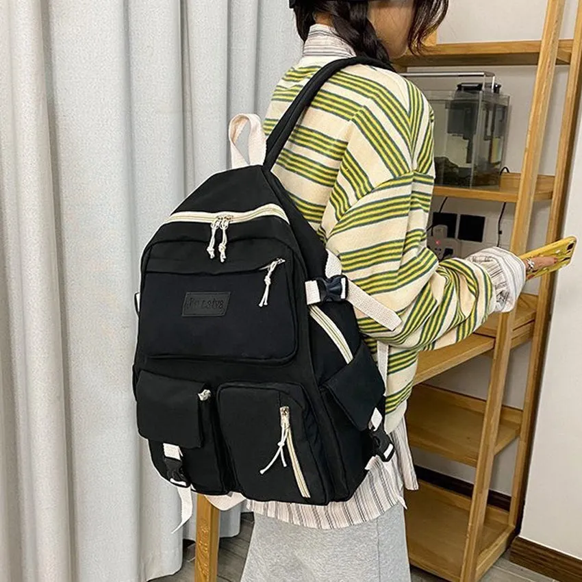 New Arrival UNISEX Fashion Mulit Pocket Casual Sporty Backpack On Sale (WH11)