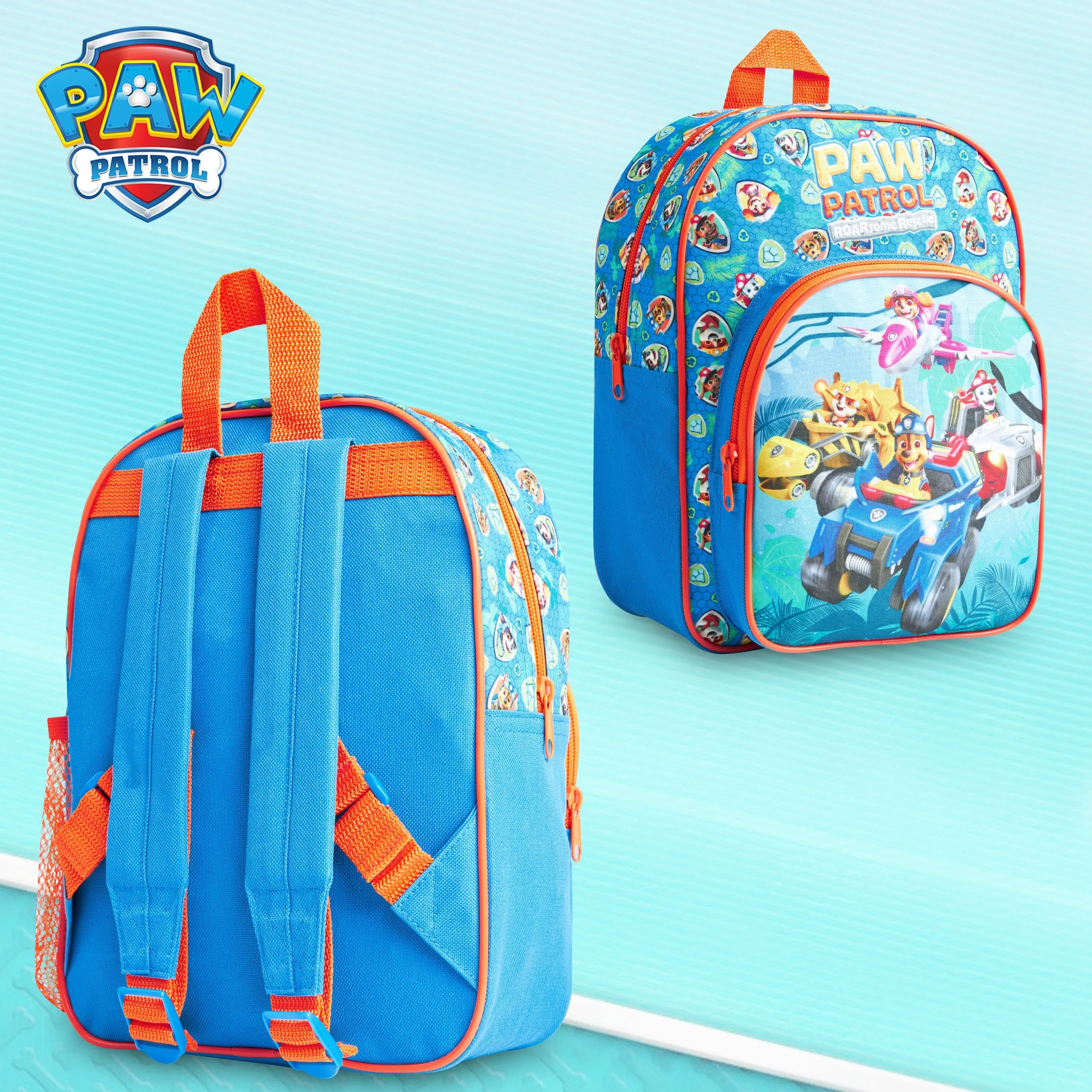 PAW Patrol School Bag, Children's Backpacks, Boys Backpack with the Mighty Pups