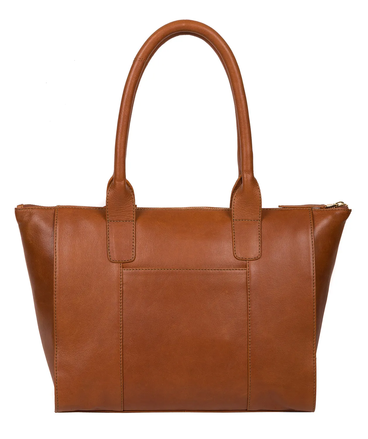 'Primrose' Hazelnut Leather Tote Bag