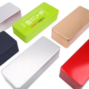 Rectangular general green tea packing box