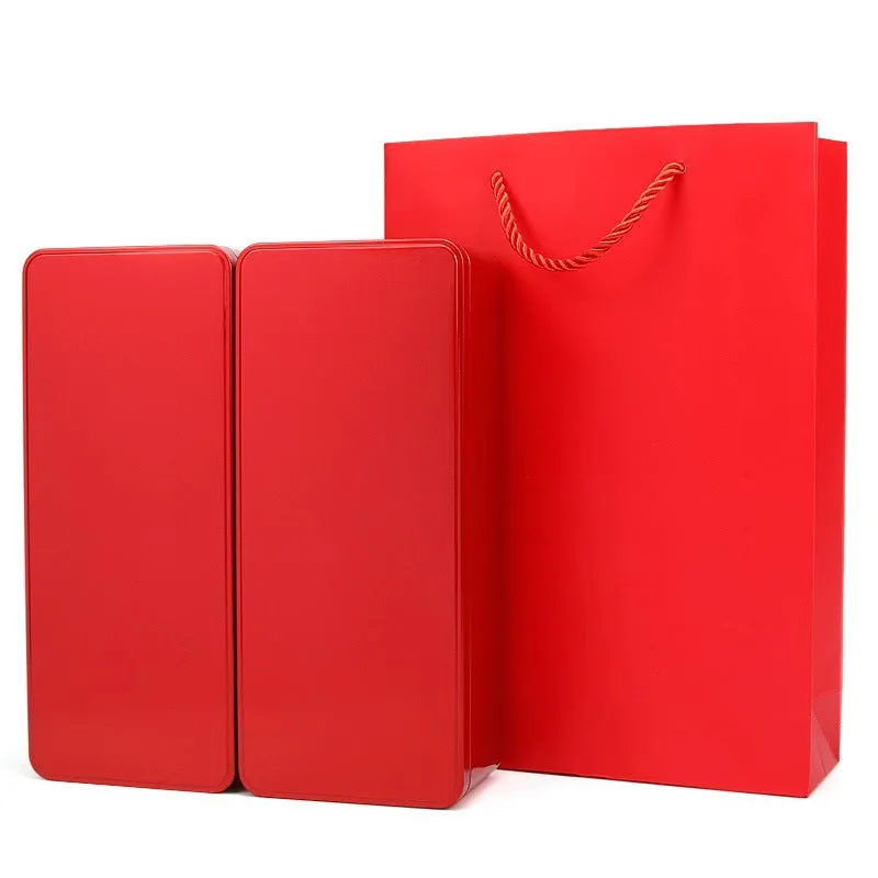 Rectangular general green tea packing box