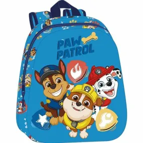 School Bag The Paw Patrol Blue 27 x 33 x 10 cm