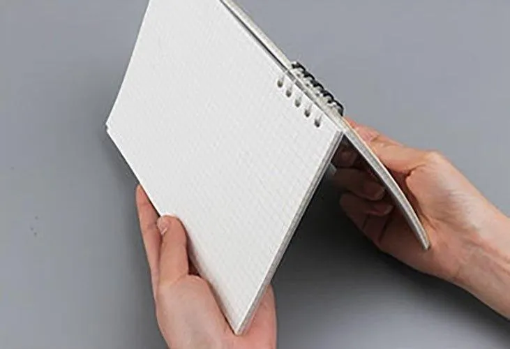 Simple style PP loose-leaf book frosted DIY notebook 10 holes B5 A5 square inner page horizontal line inner pageorizontal inner page NP-030057