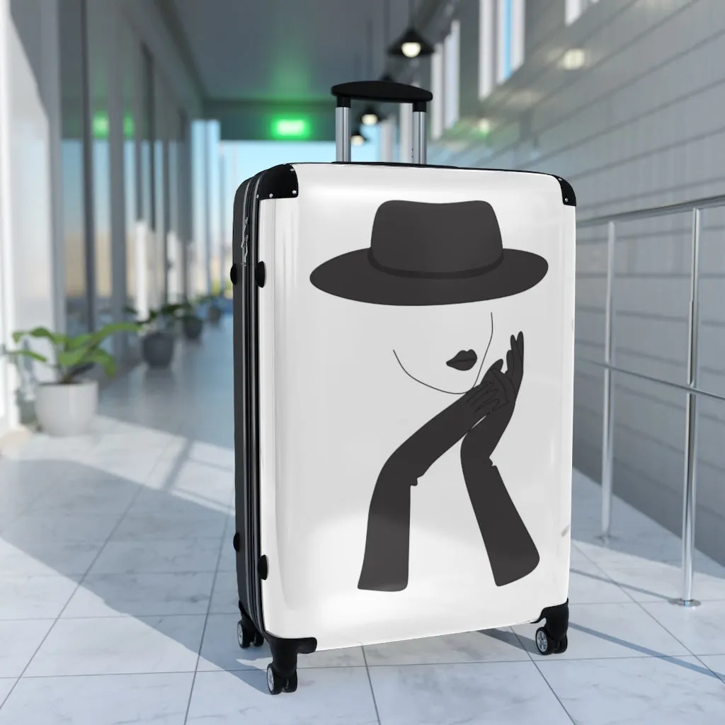 Simple Woman Cabin Suitcase, Carry On Luggage