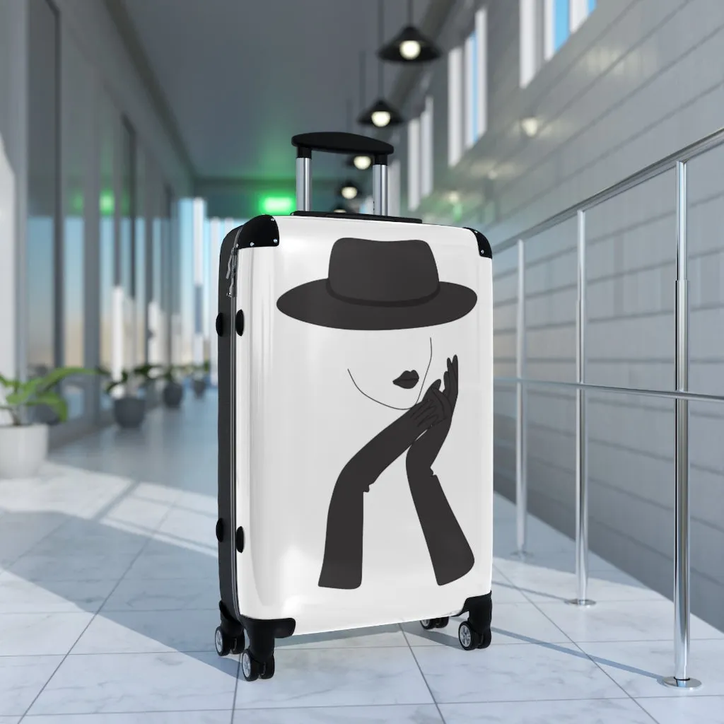 Simple Woman Cabin Suitcase, Carry On Luggage