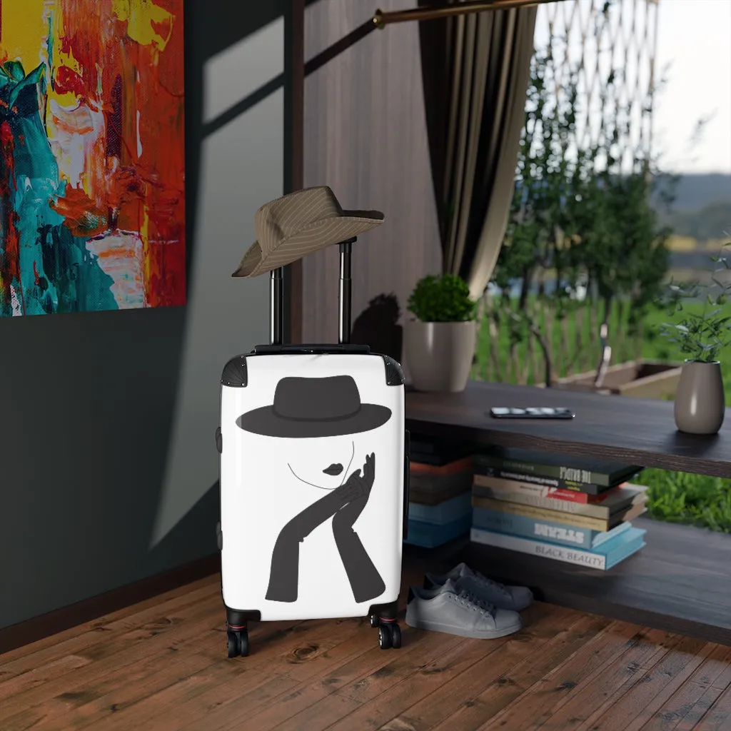 Simple Woman Cabin Suitcase, Carry On Luggage
