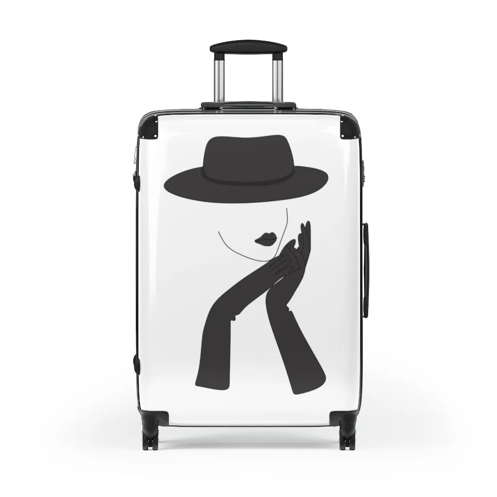 Simple Woman Cabin Suitcase, Carry On Luggage