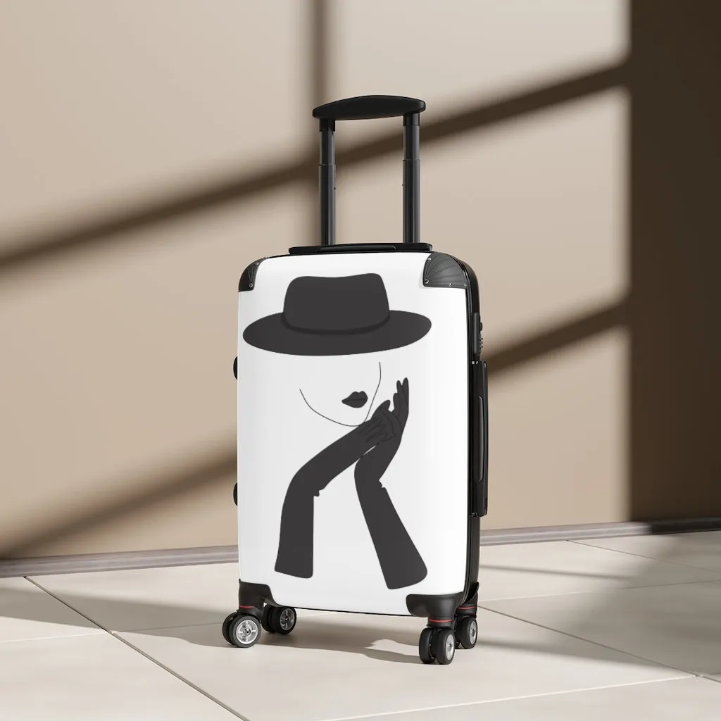 Simple Woman Cabin Suitcase, Carry On Luggage