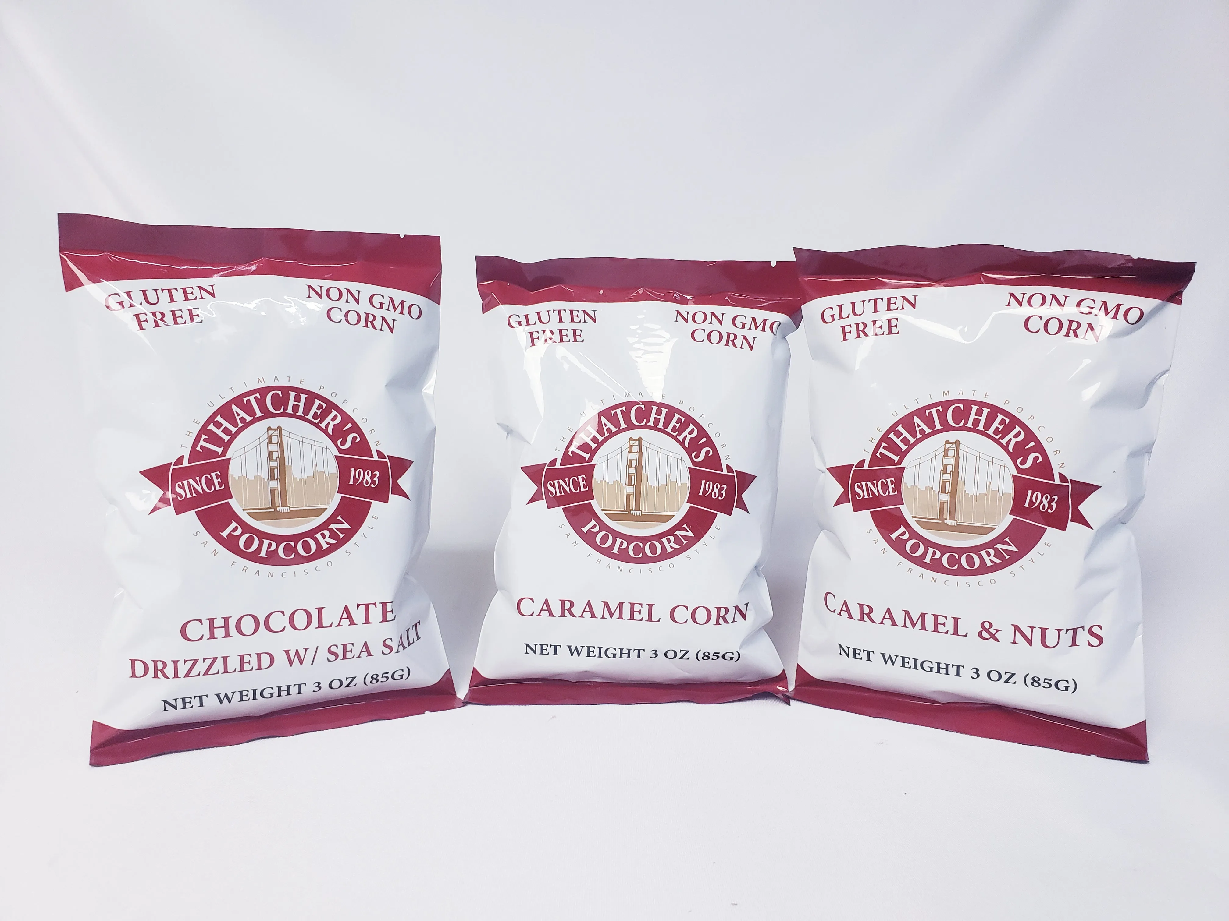 Snack Pack GOURMET POPCORN  (3 oz snack sized bags) 24 count