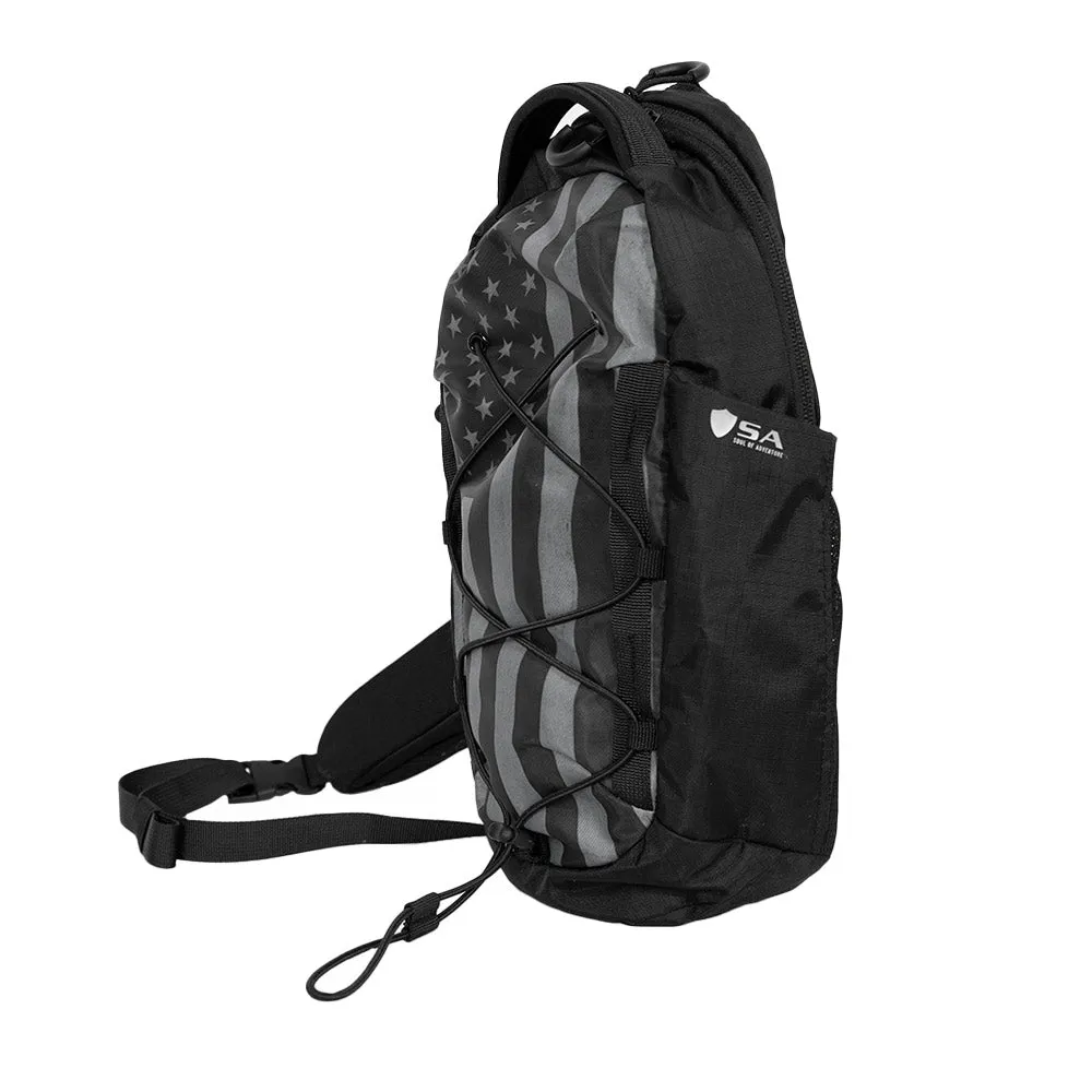 Special Edition Sling Bag | Blackout American Flag