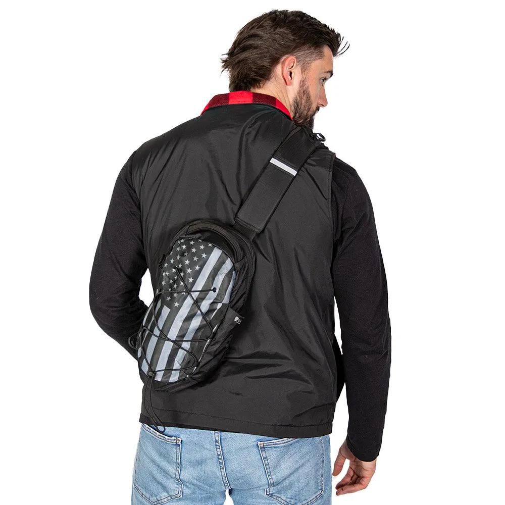 Special Edition Sling Bag | Blackout American Flag