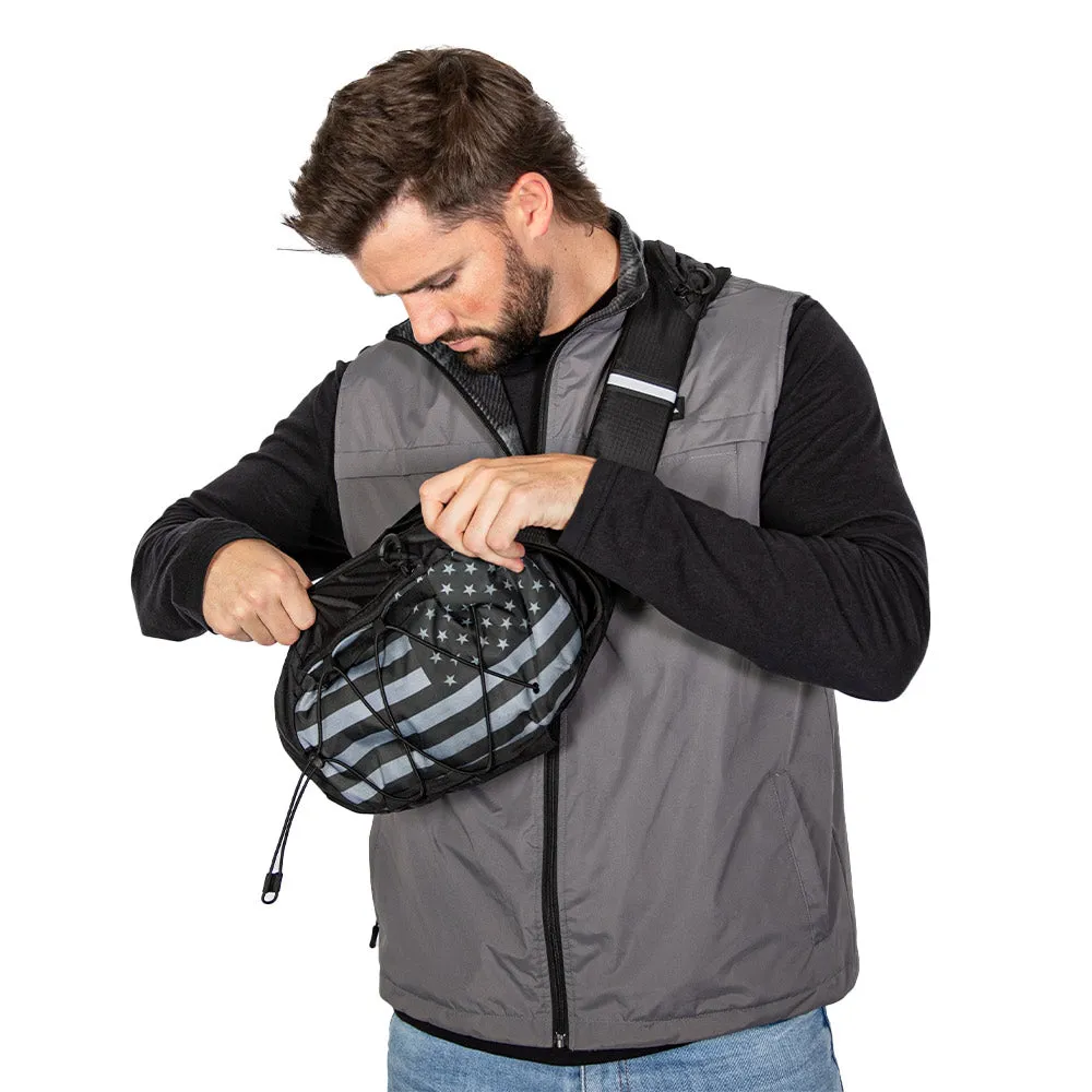 Special Edition Sling Bag | Blackout American Flag