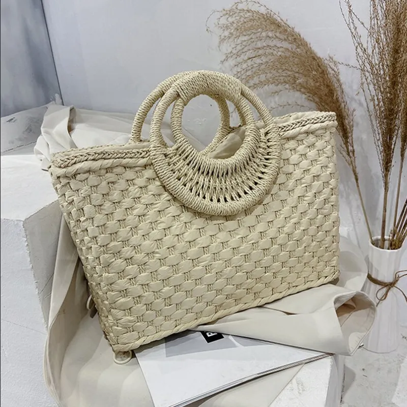 Straw Tote Bag