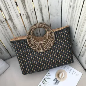 Straw Tote Bag