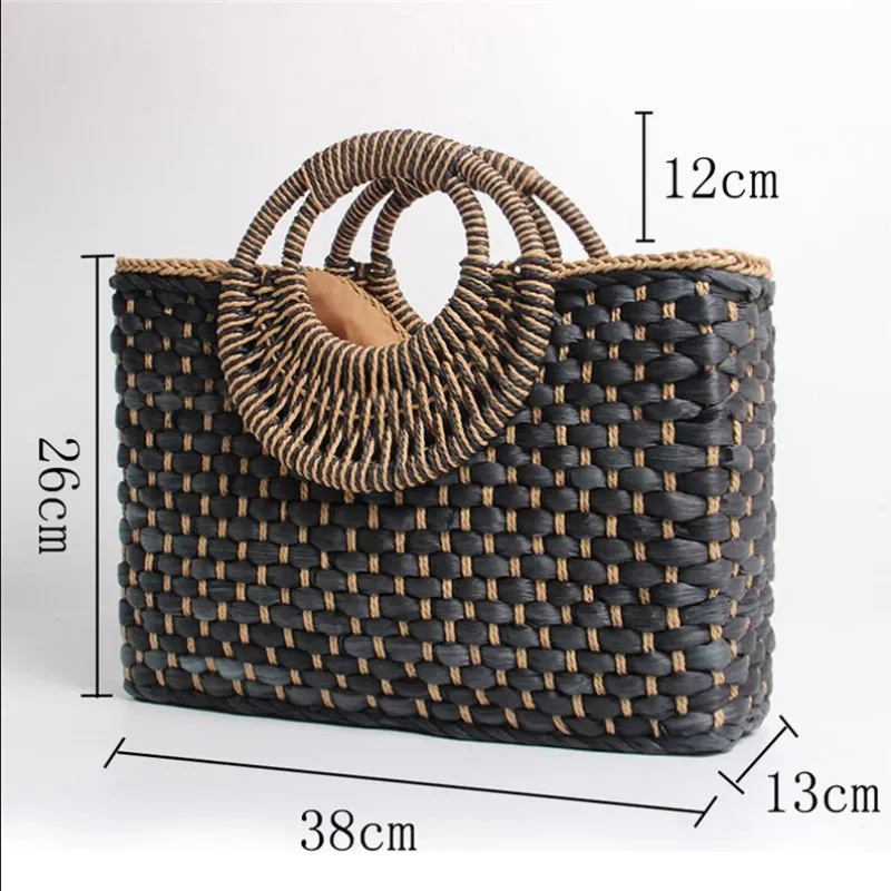 Straw Tote Bag