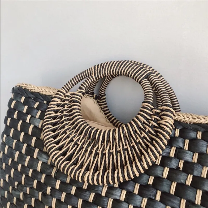 Straw Tote Bag