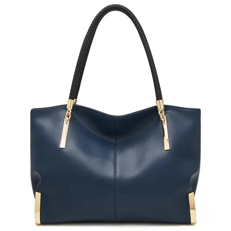 Stylish Women Cowhide Leather Handbag