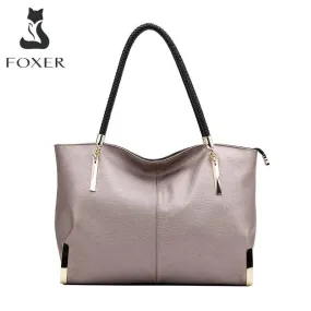 Stylish Women Cowhide Leather Handbag