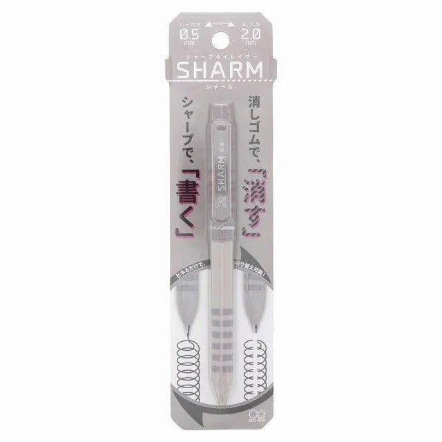 SUN-STAR SHARM mechanical pencil & eraser one-stroke dual-purpose pen special eraser
