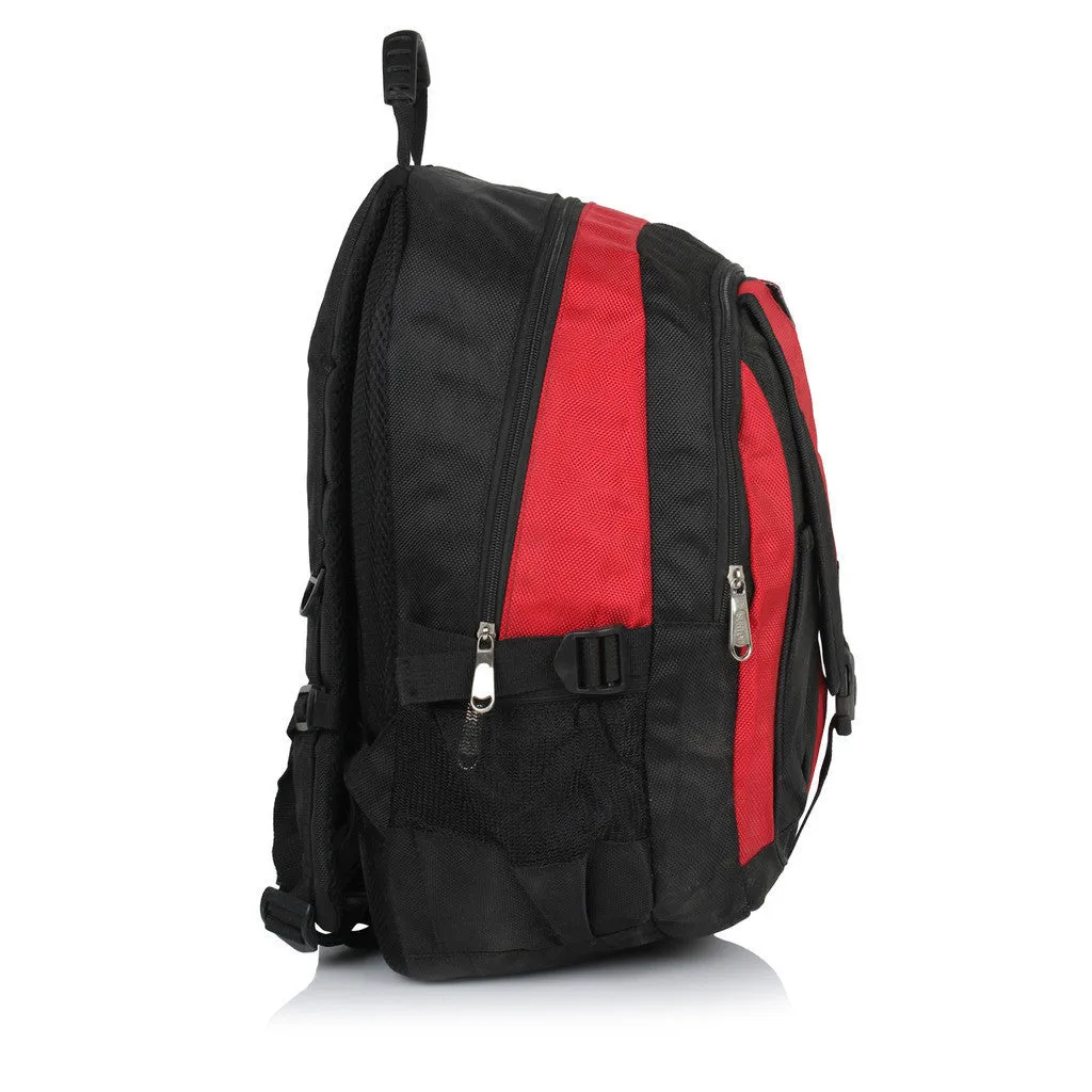 Suntop A79 18 L Backpack(Red and Black)
