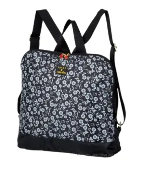 SWANY  Hello Kitty Collaboration Bag monochrome Print Backpack Black 7L  A-337