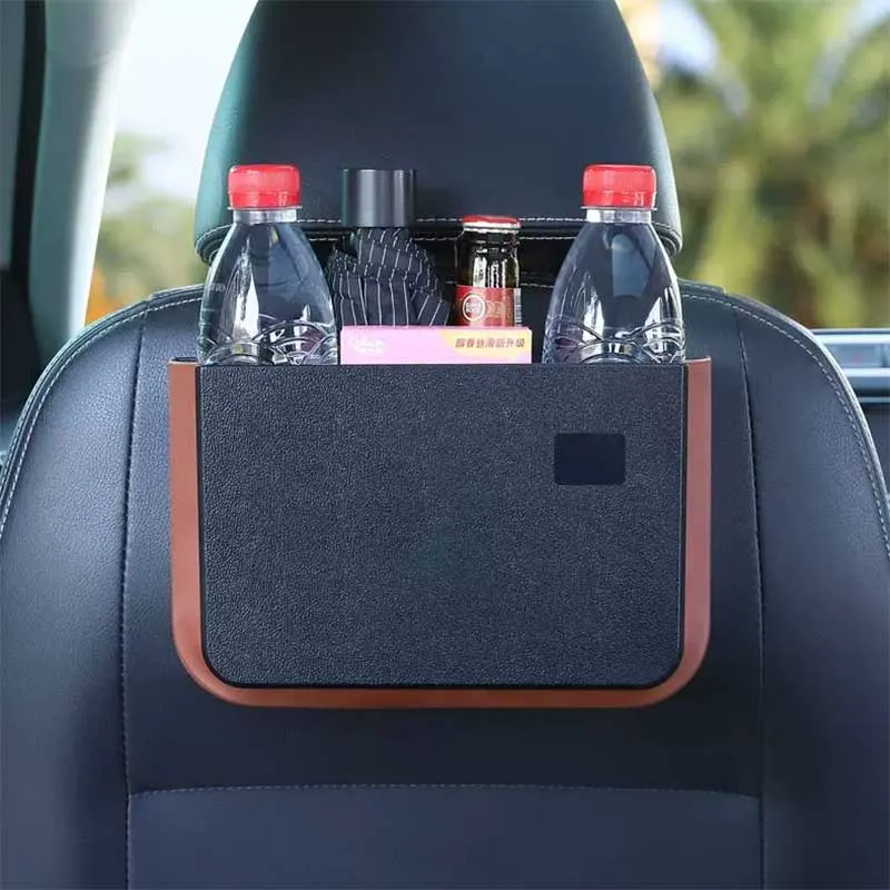 TAPTES Seat Back Foldable Storage Organizer for Tesla Model S/X/3/Y