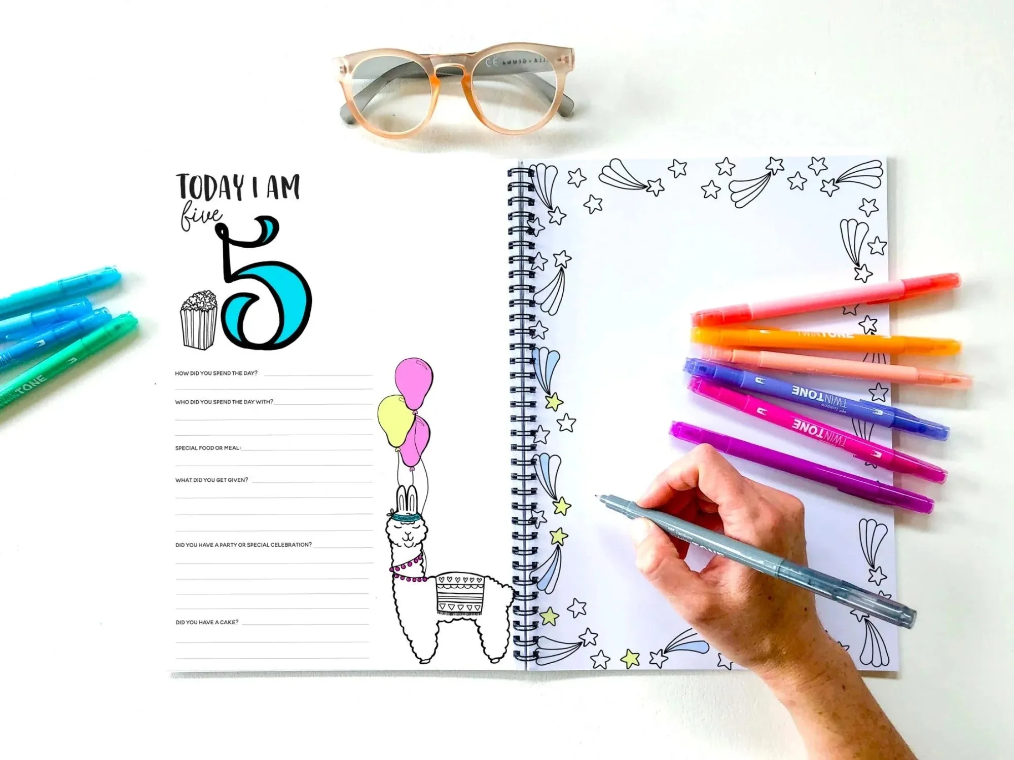 The Monochrome Birthday Book