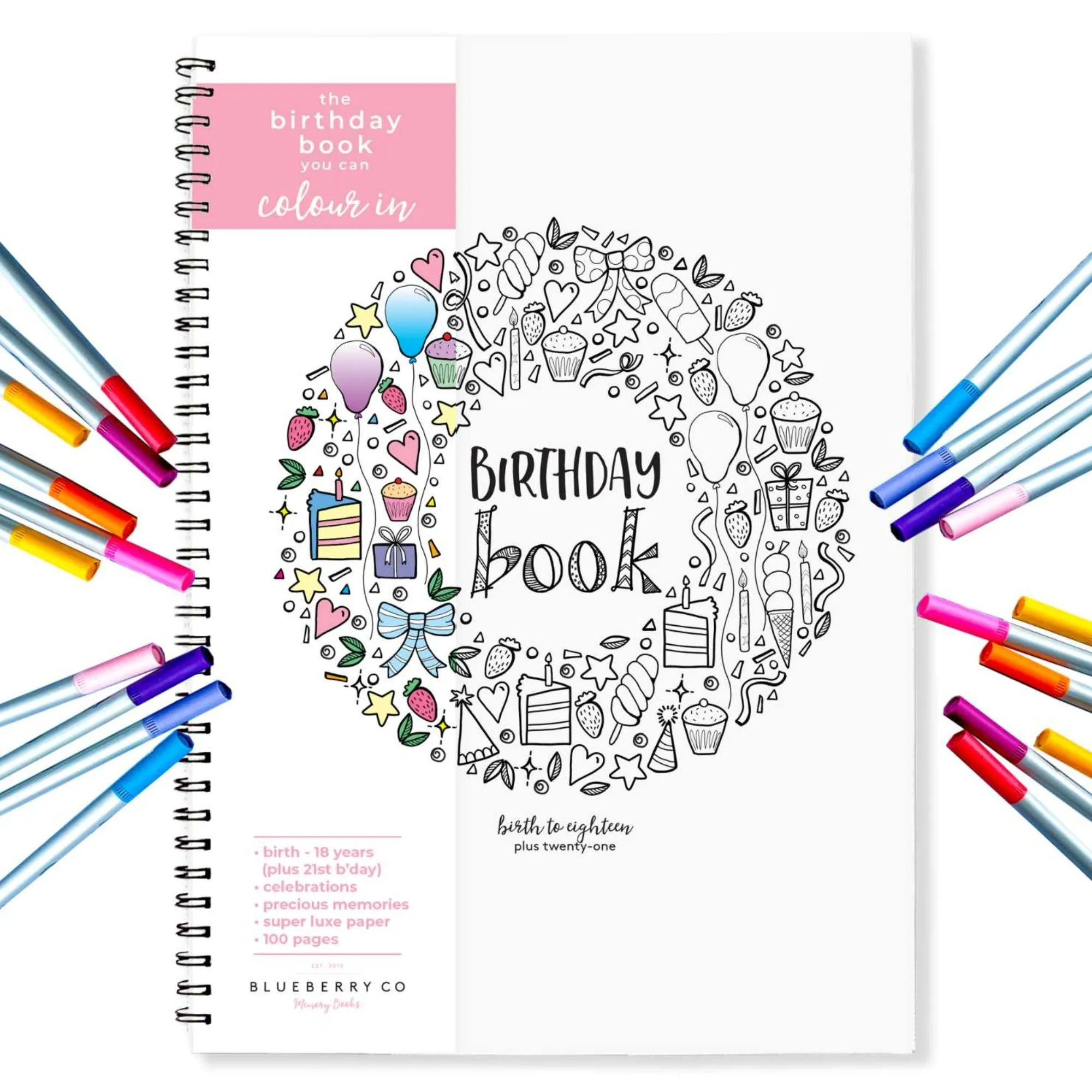 The Monochrome Birthday Book