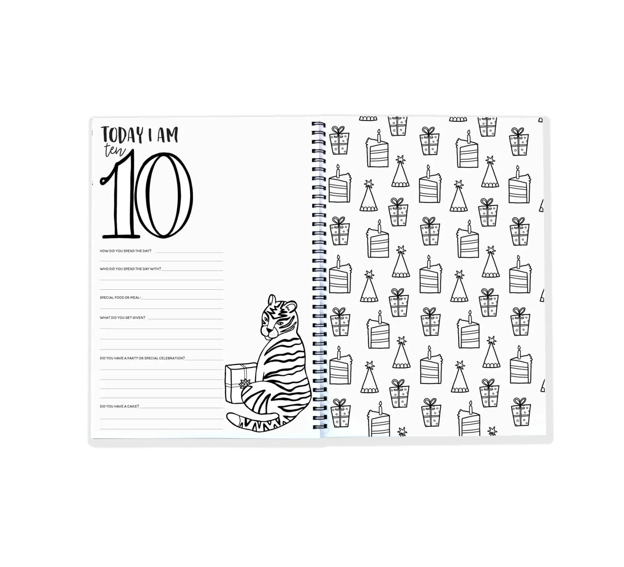 The Monochrome Birthday Book