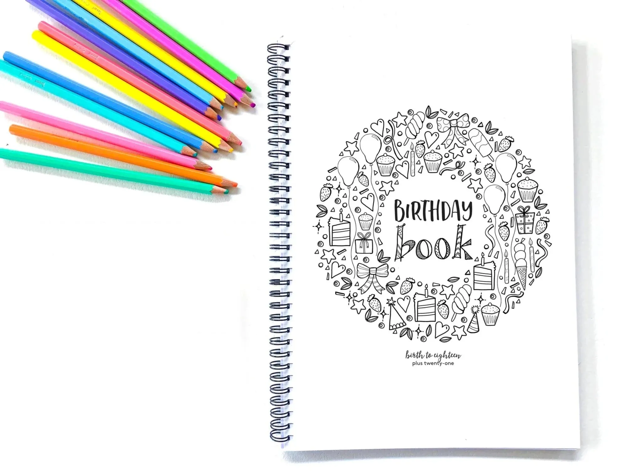 The Monochrome Birthday Book