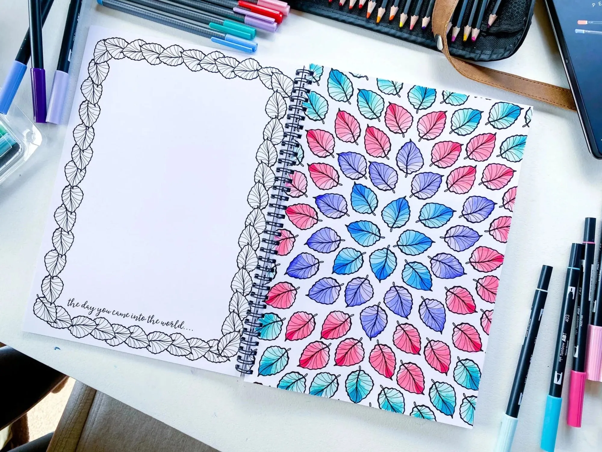 The Monochrome Birthday Book