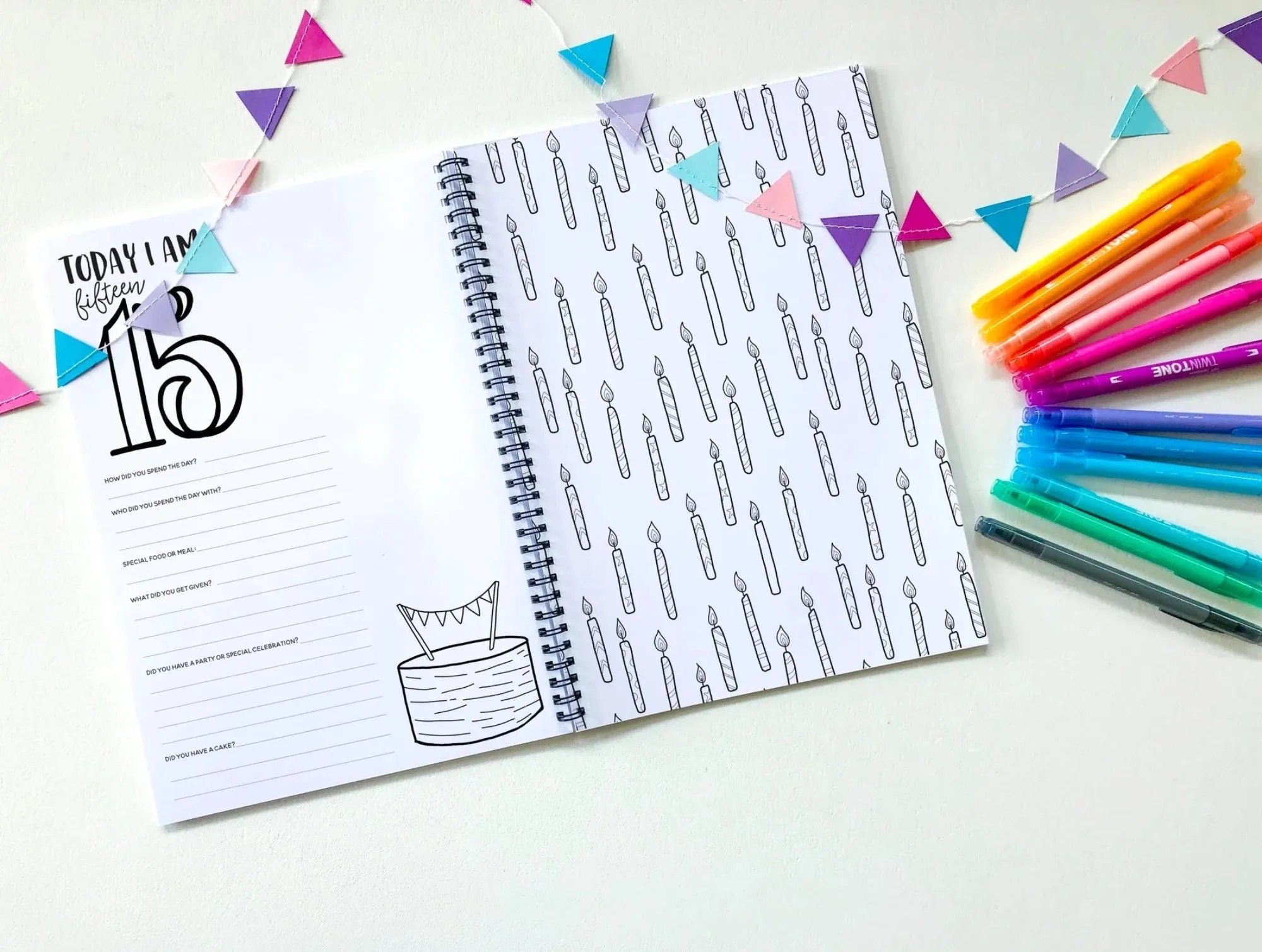 The Monochrome Birthday Book