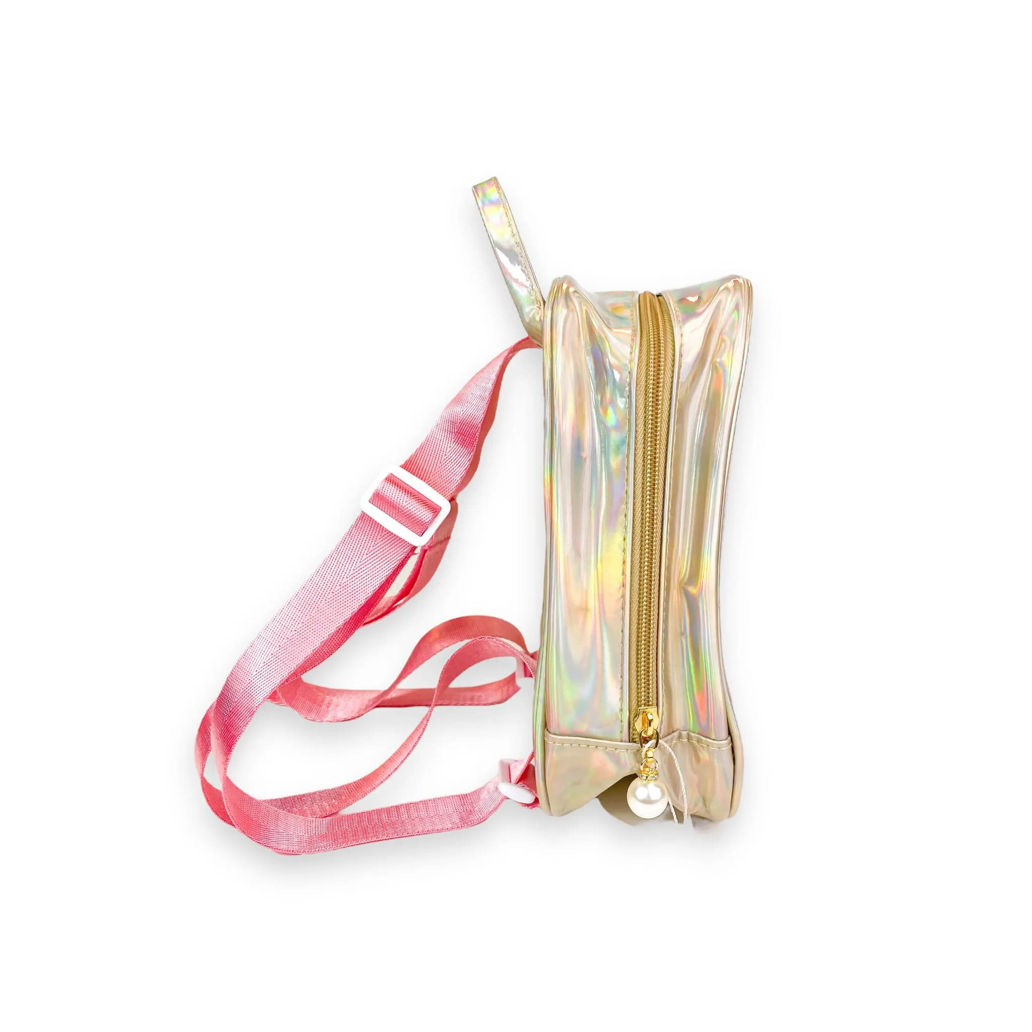 Unicorn Purse & Backpack set Gold/Purple