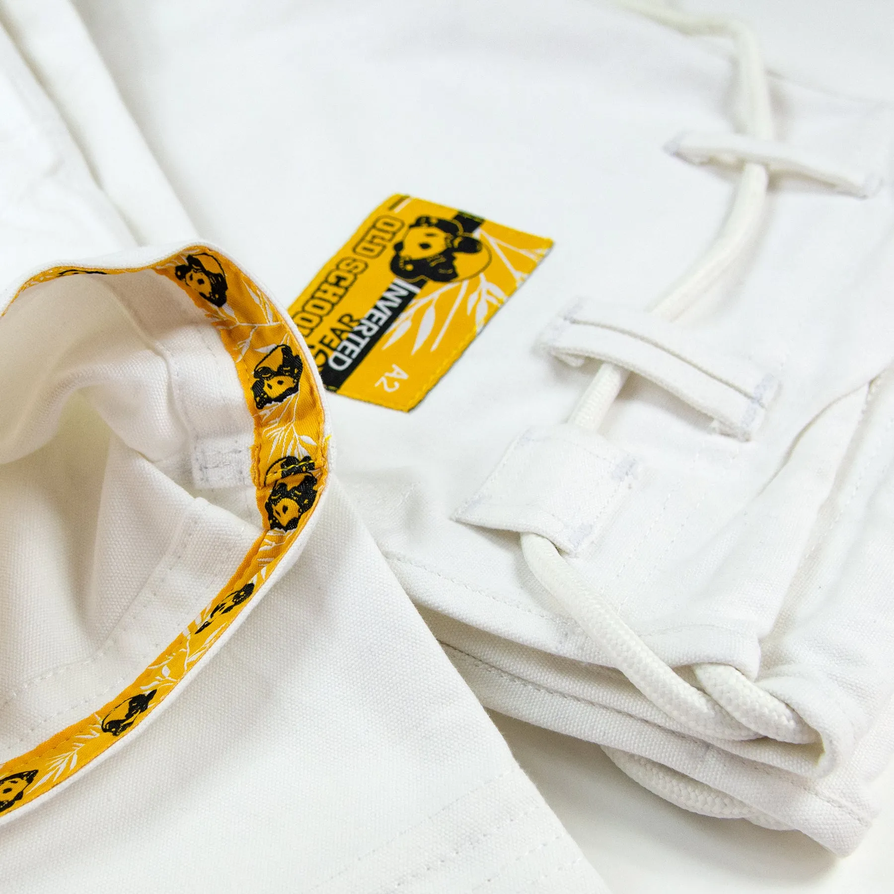 White Old School Gi
