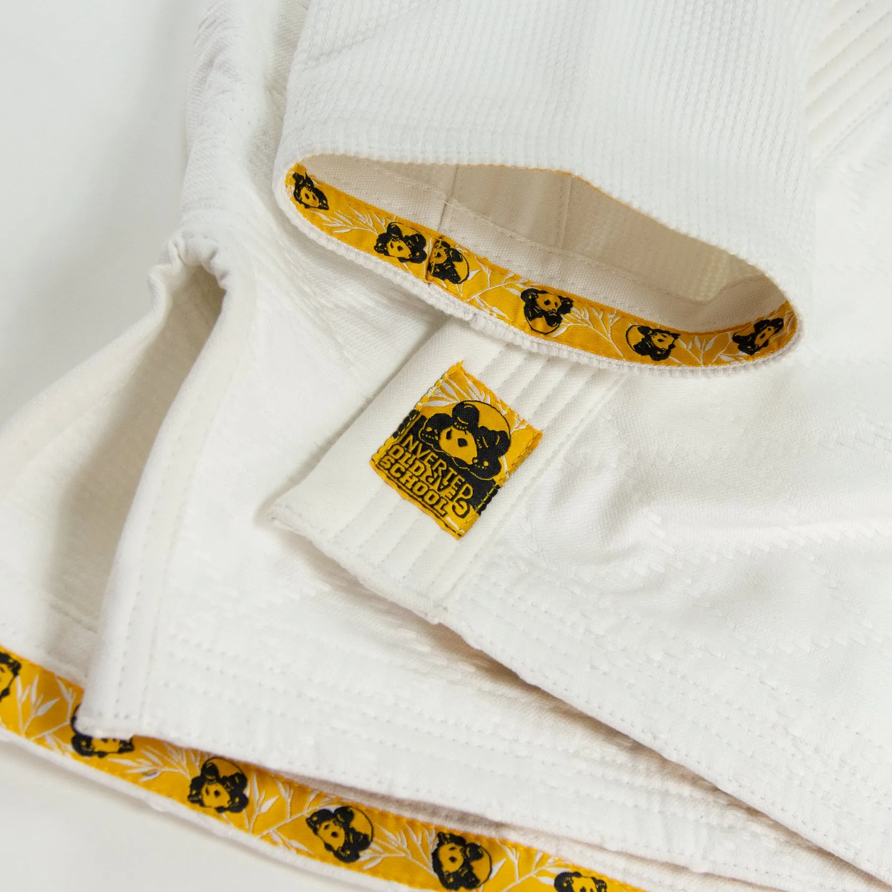White Old School Gi