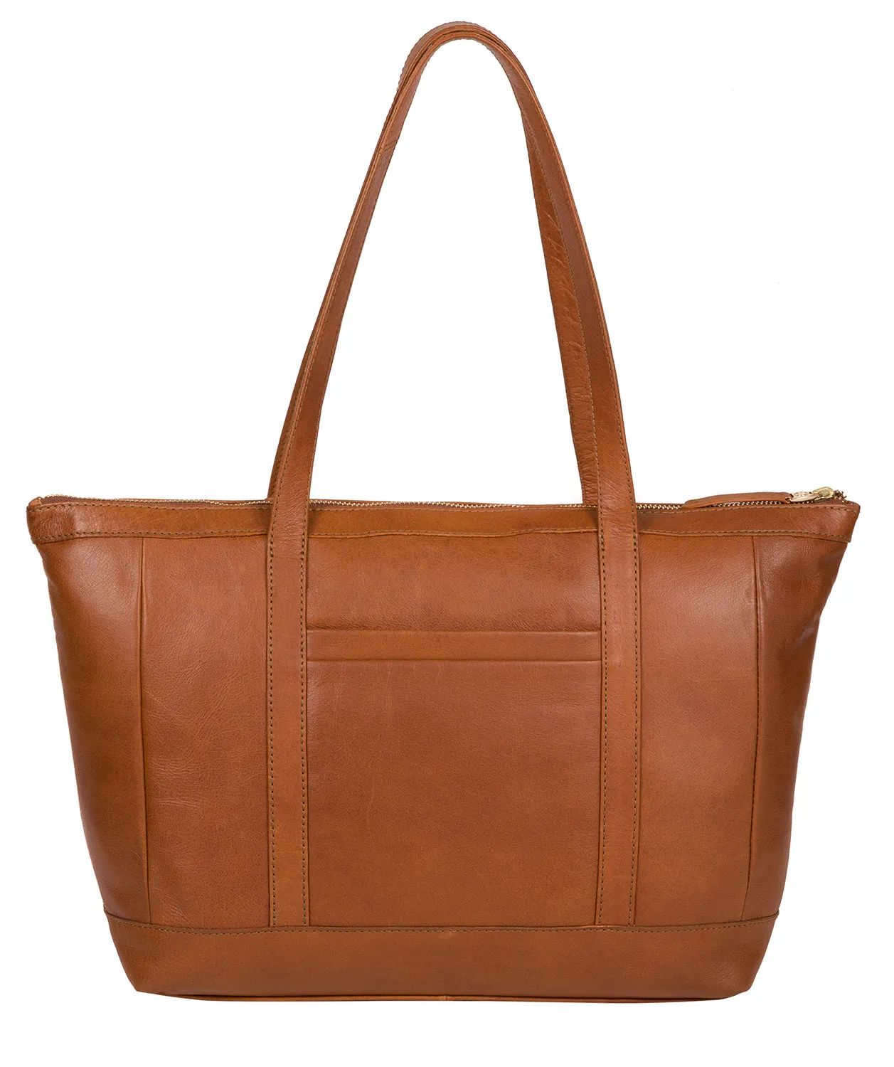 'Willow' Hazelnut Leather Tote Bag