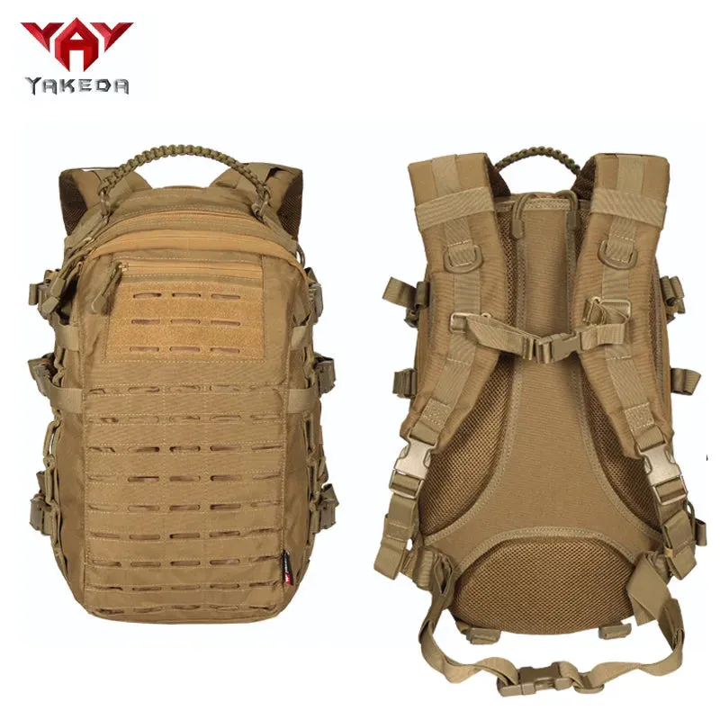 YAKEDA new design polyester laser molle bag hiking softback back pack military tactico molle backpack